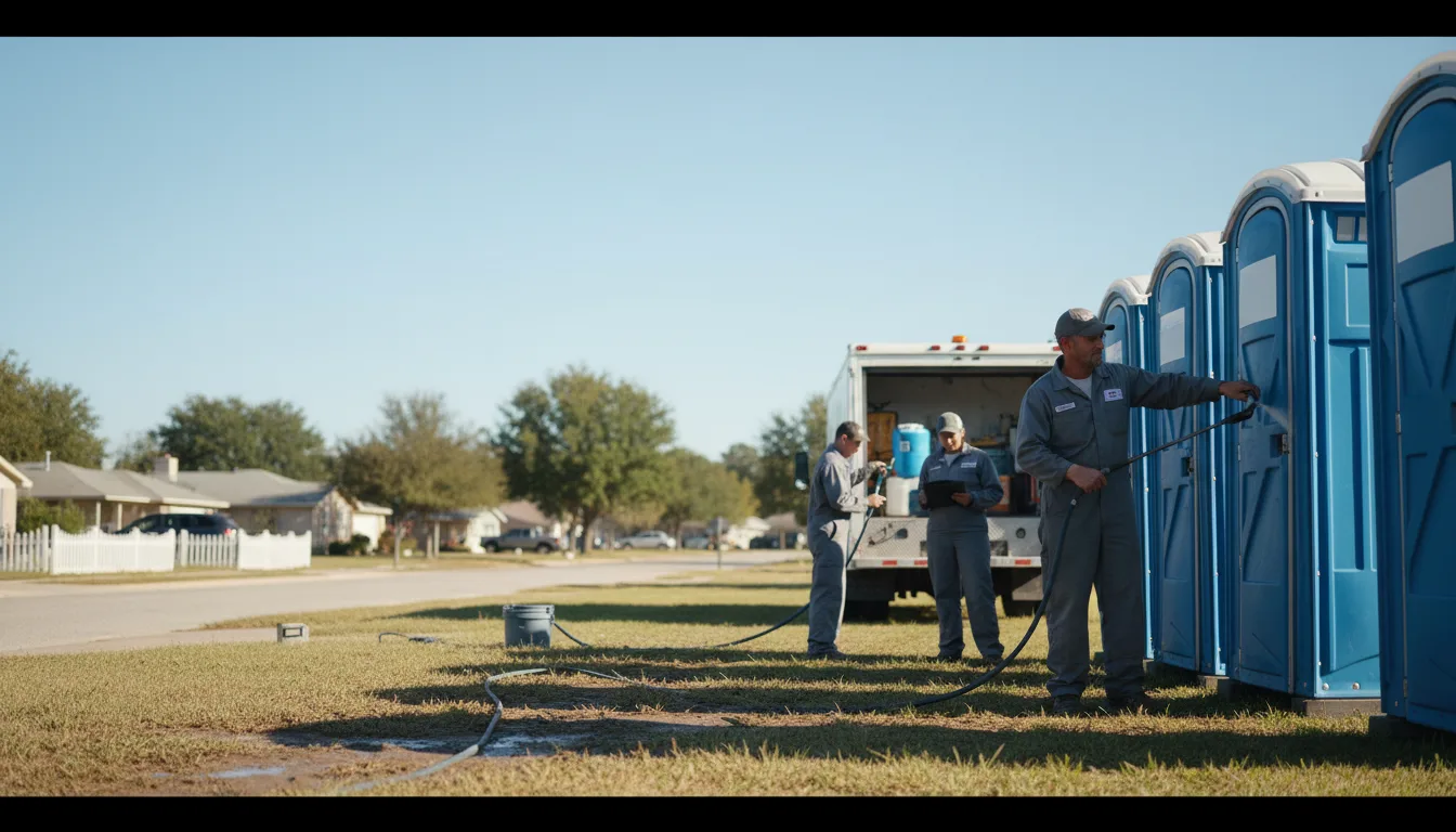 Long-Term Portable Toilet Rental in Conway, SC near me